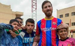 Heboh, Pria Bernama Islam Battah Ini Mirip Banget Lionel Messi<