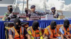 TNI AL Gagalkan Penyelundupan Ribuan Rokok Ilegal dari Singapura