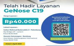 Bandara SMB II Palembang Siap Terapkan GeNose C-19 <