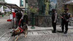 Polisi Kerahkan Anjing Pelacak Sisir Gereja Surabaya Jelang Jumat Agung
