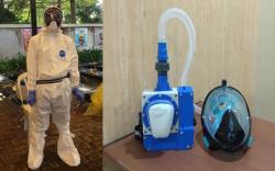 Pakar ITB Ciptakan APD Canggih, Namanya 3 in 1 Face Protector<