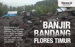 Infografis 20 Orang Tewas Akibat Banjir Bandang di Flores Timur