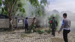 Jelang Ramadan, Aparat TNI Polri di Lueng Bata Banda Aceh Gotong Royong Bersihkan Masjid<