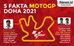 Infografis 5 Fakta Unik MotoGP Doha 2021