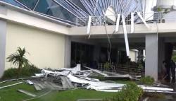 Diterpa Angin Kencang, Plafon Kantor Gubernur NTT Roboh