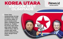 Infografis Korea Utara Ogah Ikut Olimpiade Tokyo 2020