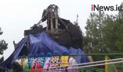 Video Kawasan Wisata Jatim Park Rusak Pascagempa