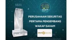 Perusahaan Sekuritas Pertama Pengembang Wakaf Saham, MNC Sekuritas Raih Penghargaan BEI!
