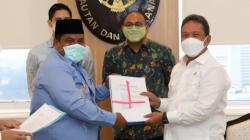 Bahas Kelautan dan Perikanan, Bupati Padang Pariaman Temui Menteri Trenggono
