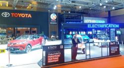 Toyota Boyong 10 Mobil Listrik di IIMS Hybrid 2021