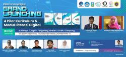 Yuk, Ikut Grand Launching 4 Pilar Kurikulum dan Modul Literasi Digital!