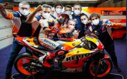 Hasil Latihan Bebas 3 MotoGP Prancis 2021: Marc Marquez Tercepat, Rossi Peringkat 21