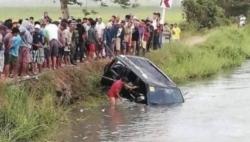 Kecelakaan Maut Mobil SUV Terjun ke Sungai, 13 Tewas