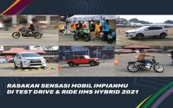 Tes Drive & Ride di Indonesia International Motor Show Hybrid 2021