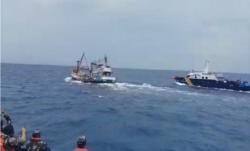 Kejar-Kejaran di Laut Natuna, Kapal Vietnam Pencuri Ikan Digiring ke Pontianak