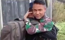 Bikin Haru, Prajurit TNI Peluk Adik yang Lulus Pendidikan Brimob Viral di Medsos<