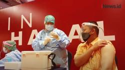 Video Vaksinasi Massal Covid-19 di Mal Grand Indonesia, Satpam Sempat Ketakutan Jarum Suntik