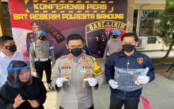 Polisi Tangkap Suami yang Tusuk Istri Siri di Margahayu Bandung