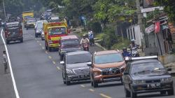 Jelang Larangan Mudik, Lalu Lintas Jalur Selatan Ramai Lancar<