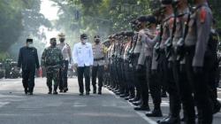 Ridwan Kamil Pimpin Apel Gelar Pasukan Operasi Ketupat Lodaya 2021