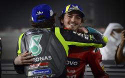 Francesco Bagnaia Hattrick Pole Position, Begini Respons Valentino Rossi