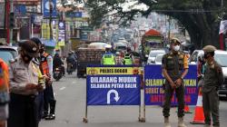 Kawasan Parung Bogor Disekat, Kendaraan Pemudik Diminta Putar Balik