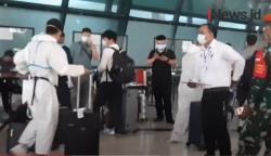Video Warga Tiongkok Kembali Mendarat di Bandara Soekarno-Hatta