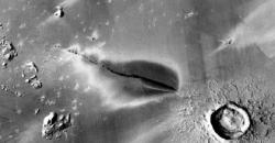 Ilmuwan Temukan Bukti Letusan Gunung Berapi di Mars