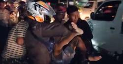 Kecelakaan Beruntun 3 Motor Pemudik di Cirebon, 2 Luka-Luka