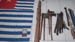 Satgas Nemangkawi Olah TKP Kontak Tembak dengan Teroris KKB di Mayuberi Papua