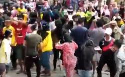 Video Viral Wisatawan Asyik Joget di Pantai Mutiara Buton Tengah tanpa Masker