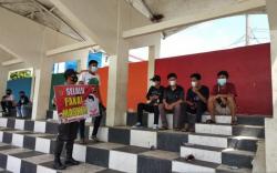 Polisi Pantau Protokol Kesehatan Tempat Keramaian di OKU<