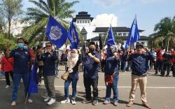 Demonstran Aksi Bela Palestina Desak PBB Seret Isral ke Pengadilan HAM Internasional