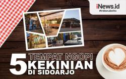 Infografis Tempat Ngopi Asyik di Sidoarjo