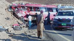 Bus Terguling saat Melaju Kencang di Jalan Raya, 13 Orang Tewas 29 Luka-Luka