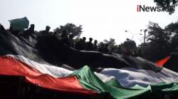 Video Aksi Bela Palestina, Ribuan Umat Muslim di Bandung dan Bogor Gelar Aksi dan Galang Dana