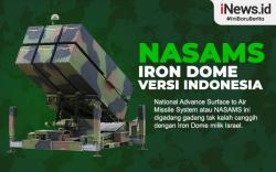 Infografis Indonesia Punya NASAMS, Tak Kalah Canggih dengan Iron Dome