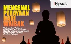 Infografis Sejarah Perayaan Waisak 