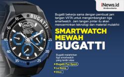 Infografis Smartwatch Mutakhir Buatan Bugatti