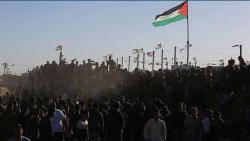 Kibarkan Bendera, Pengungsi Palestina di Lebanon Rayakan Kemenangan Hamas atas Israel