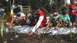 Punakawan Ajak Anak-Anak Tanam Sayuran dan Jaga Kelestarian Alam