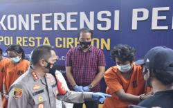 Garang dan Sadis Ketika Beraksi, 4 Begal di Cirebon Loyo saat Ditangkap<