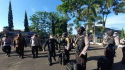 Potensi Konflik Tinggi, Personel Brimob Dikerahkan Amankan Pilkades Serentak 2021 di Garut<