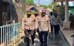 Polda Sumsel Bantu Awasi Isolasi Masyarakat Positif Covid-19<