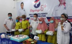 Rayakan HUT Ke-6 Tahun, Perindo Sumut Santuni Anak Yatim
