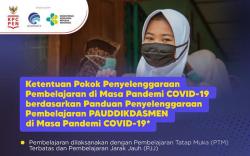 Infografis Ketentuan Pokok Penyelenggaraaan PTM Terbatas di Masa Pandemi