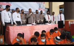  12 Warga Kampung Narkoba di Muratara Ditetapkan Menjadi Tersangka