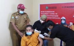 Lindungi Karyawan Site Awak Mas dari Corona, Masmindo Gelar Vaksinasi Covid-19