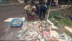 Puluhan Ton Ikan KJA Waduk Darma Kuningan Mati Mendadak