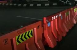 Video Akses Jalan Simpang Lima dan Kota Lama Semarang Ditutup Hingga Pagi